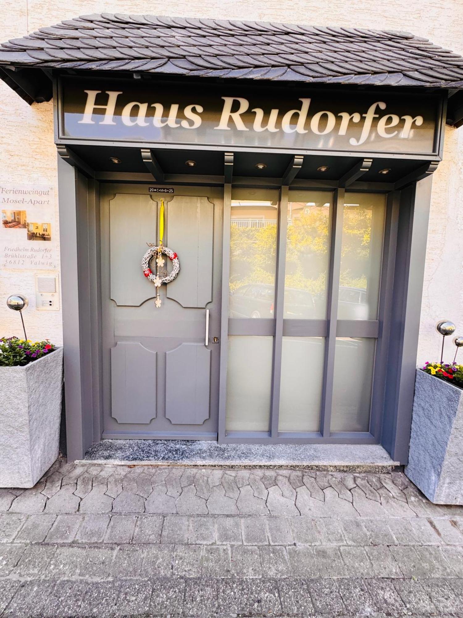Hotel Ferienweingut Rudorfer à Valwig Extérieur photo
